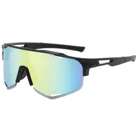 Elegant Simple Style Sport Style Geometric PC Biker Half Frame Glasses main image 3