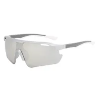Elegant Lady Simple Style Solid Color PC Square Half Frame Glasses main image 2