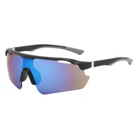 Elegant Lady Simple Style Solid Color PC Square Half Frame Glasses main image 4