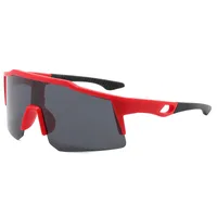 Simple Style Geometric Tac Special-Shaped Mirror Full Frame Glasses sku image 1