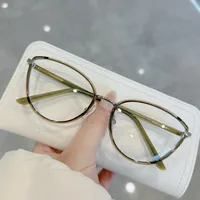 Classic Style Geometric Acrylic Butterfly Frame Full Rim Frame Glasses main image 2