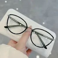 Classic Style Geometric Acrylic Butterfly Frame Full Rim Frame Glasses main image 3