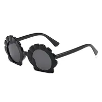 Cute Sweet Solid Color PC Special-Shaped Mirror Full Frame Glasses sku image 7