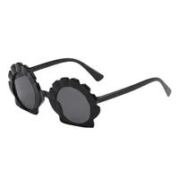 Cute Sweet Solid Color PC Special-Shaped Mirror Full Frame Glasses main image 4