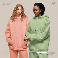 INF Men's Wear | American Casual Suit  Fall/Winter New Fleece-lined Thickened Hooded 10 Color Fleece Wear Pants main image 2