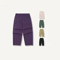 INF Men's Wear | U Family's Same Wide Leg Paratrooper Pants  Spring And Summer Fashion Brand Personality Two-Wear Loose Overalls main image 4