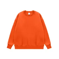 * INF Men's Wear |  Fall/Winter 350G Fleece-lined Solid Color Crewneck Wear Loose Fashion Brand Men's Pullover Jacket main image 4