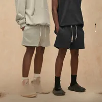 INF Men's Wear | American Home Fitness Sports Shorts  Summer New Fashion Brand Loose FOG Color Shorts Men's main image 2