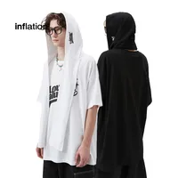 INF Men's Clothing |  Winter New Cotton And Linen Solid Color One-piece Hooded Long Scarf Hooded Shawl Cape For Men main image 1