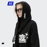 INF Men's Clothing |  Winter New Cotton And Linen Solid Color One-piece Hooded Long Scarf Hooded Shawl Cape For Men main image 2