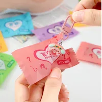 Keychain Blind Bag Cute Student Award Small Gift Doll Pendant Surprise Gift School Bag Hanging Key Chain main image 2
