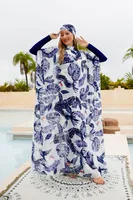 Southeast Asian Muslims Surrounded Shaded Diving Surfing Conservative Swimsuit Four-piece Beach Sun Protection Split Swimsuit sku image 9