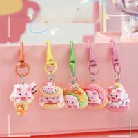Keychain Blind Bag Cute Student Award Small Gift Doll Pendant Surprise Gift School Bag Hanging Key Chain sku image 7