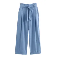 Date Women's Casual Solid Color Cotton Blend Pant Co-ord Set Shorts Sets main image 5