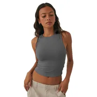 Spice Girl Fashion Spring And Summer Y2K Sleeveless Vest Slim-fit Slimming Inner Wearing Outer Wearing Sports Short Top For Women main image 5