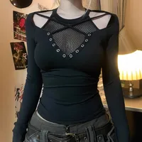 Women's T-shirt Long Sleeve T-Shirts Streetwear Solid Color main image 1