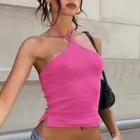 Women's Street Hot Girl Sling Top With Halter Backless All-match Sexy Street Vest For Women main image 4
