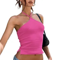 Women's Street Hot Girl Sling Top With Halter Backless All-match Sexy Street Vest For Women main image 5