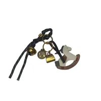 New Diy Bell Braided Rope Rocking Horse Bag Ornaments Exquisite Bag Decoration Miu Series Explosive Key Chain Pendant main image 5