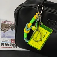 New Miu Tennis Pendant Accessories Keychain Women's Hanging Accessories Ins Handmade Rope Decoration Tag Jewelry main image 3