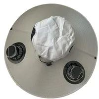 Unisex Retro Simple Style Solid Color Big Eaves Sun Hat sku image 10