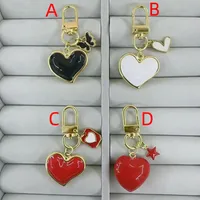 1 Pc/Package Cute Modern Style Star Heart Shape Butterfly Copper Polishing Enamel Unisex Keychain main image 2