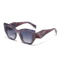 Hip-Hop Punk Streetwear Color Block PC UV400 Protection Tinted Lenses Polygon Full Frame Glasses main image 4