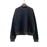 Men's Sweater/Fleece Shirt Pullovers Long Sleeve Men's Hoodies & Sweatshirts American Retro Solid Color main image 4