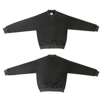 Men's Sweater/Fleece Shirt Pullovers Long Sleeve Men's Hoodies & Sweatshirts American Retro Solid Color main image 2