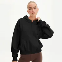 Designed  Explosions Personality Tide Brand Half Zipper Sweater Fashion Loose Pullover Hoodie Long Sleeve Jacket Wholesale sku image 20