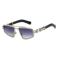 Elegant Hip-Hop Lady Solid Color PC UV400 Protection Square Full Frame Glasses main image 3