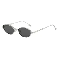 Elegant Lady Simple Style Solid Color PC UV400 Protection Cat Eye Full Frame Glasses main image 1
