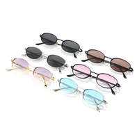 Elegant Lady Simple Style Solid Color PC UV400 Protection Cat Eye Full Frame Glasses main image 2