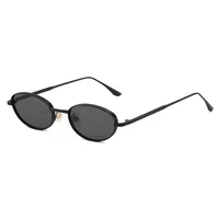 Elegant Lady Simple Style Solid Color PC UV400 Protection Cat Eye Full Frame Glasses main image 3