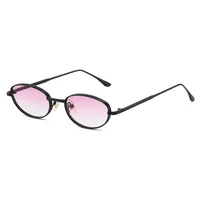 Elegant Lady Simple Style Solid Color PC UV400 Protection Cat Eye Full Frame Glasses main image 5