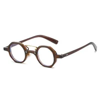 Hip-Hop Exaggerated Lady Solid Color PC Round Frame Full Frame Glasses sku image 11