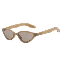 Elegant Hip-Hop Lady Solid Color PC Round Frame Full Frame Glasses main image 2