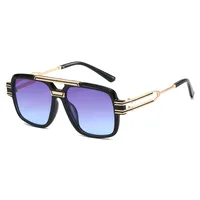 Elegant Basic Lady Solid Color Resin Square Full Frame Glasses main image 3