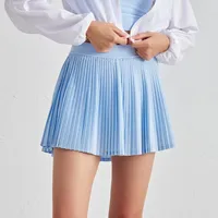 IG Style Casual Sport Style Solid Color Polyester Skirts main image video