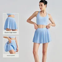 IG Style Casual Sport Style Solid Color Polyester Skirts main image 3