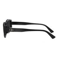 Casual Luxurious Romantic Oval PC UV400 Protection Resin Oval Frame Full Frame Glasses main image 6