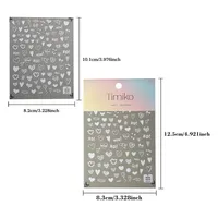 IG Style Cartoon Style Cute Heart Shape Bird Nail Stickers Nail Decoration Accessories main image 10