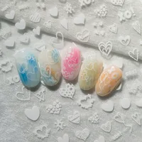 IG Style Cartoon Style Cute Heart Shape Bird Nail Stickers Nail Decoration Accessories main image 7