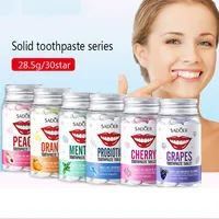 Oral Care Products Solid Toothpaste Tooth Stain Removal Vocabulary Words/Name Fruit Teeth Personal Care Bath & Shower main image 1