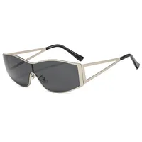 Casual Geometric Pc Special-Shaped Mirror Full Frame Glasses main image 3