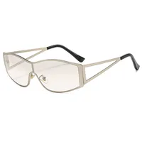 Casual Geometric Pc Special-Shaped Mirror Full Frame Glasses main image 2