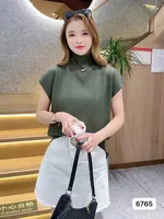 Women's T-shirt Short Sleeve T-Shirts Casual Elegant Solid Color sku image 5
