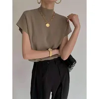 Women's T-shirt Short Sleeve T-Shirts Casual Elegant Solid Color main image 2