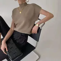 Women's T-shirt Short Sleeve T-Shirts Casual Elegant Solid Color sku image 8