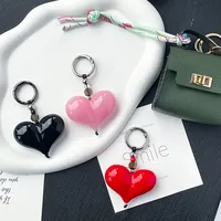 Alloy Resin Heart Shape Cute Bag Pendant Mobile Phone Pendant Keychain Phone Cases main image 1